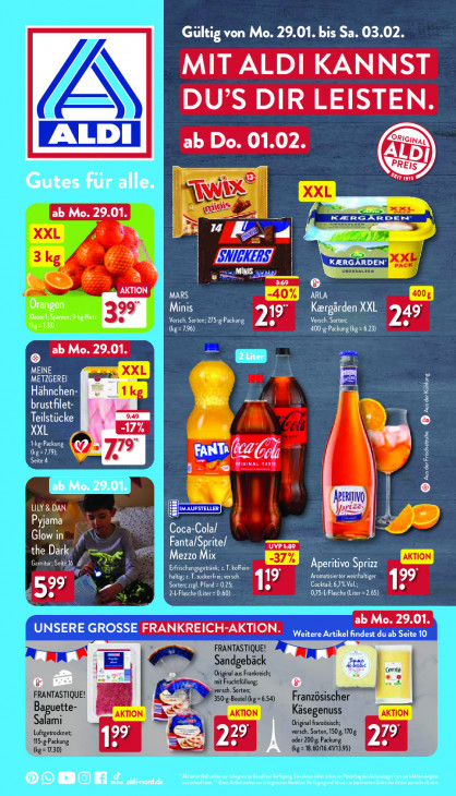 Aldi Nord Prospekt 01.02.2024