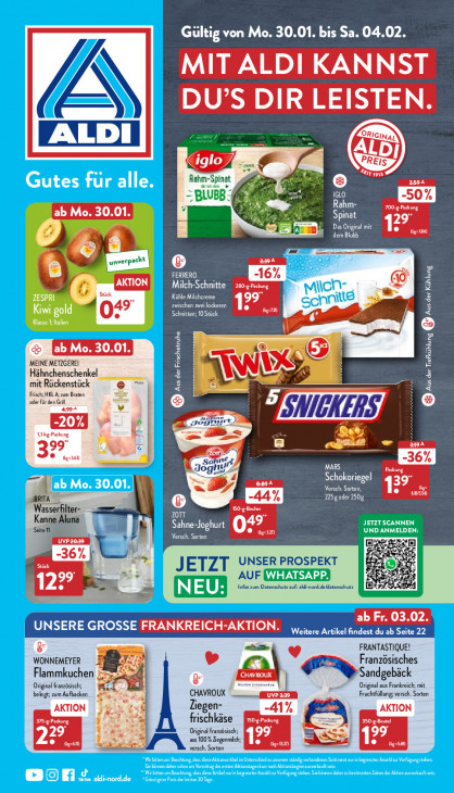Aldi Nord Prospekt 02.02.2023