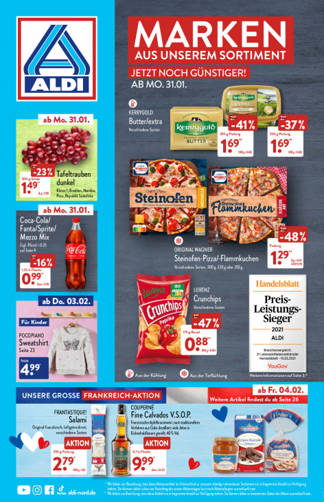 Aldi Nord Prospekt 03.02.2022