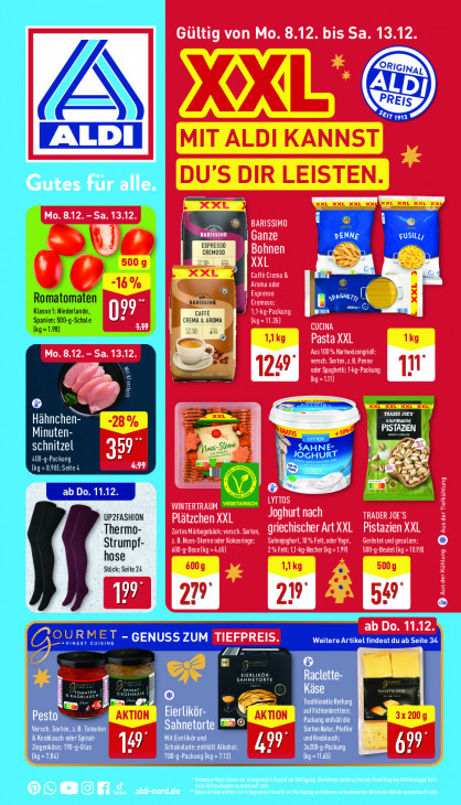 Aldi Nord Prospekt 11.12.2025