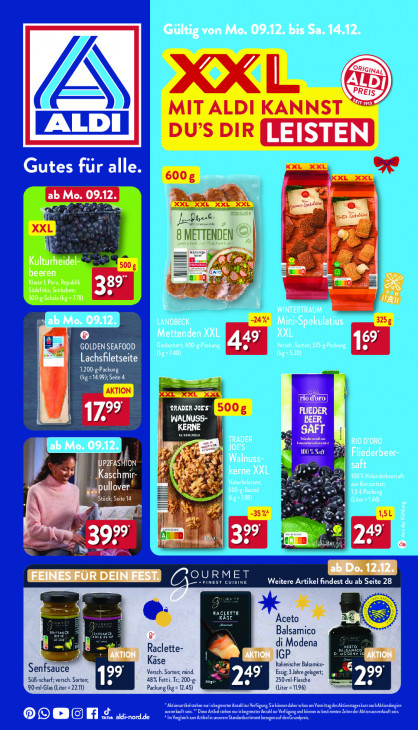 Aldi Nord Prospekt 12.12.2024