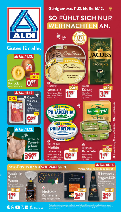 Aldi Nord Prospekt 14.12.2023