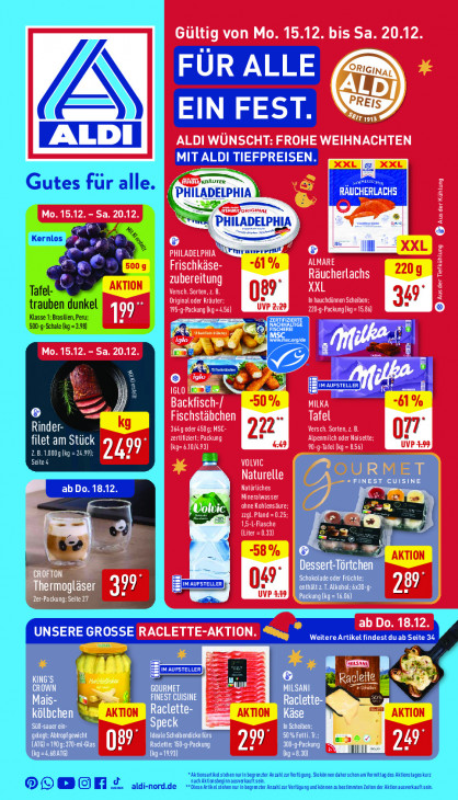 Aldi Nord Prospekt 18.12.2025