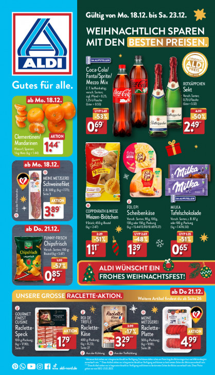 Aldi Nord Prospekt 21.12.2023