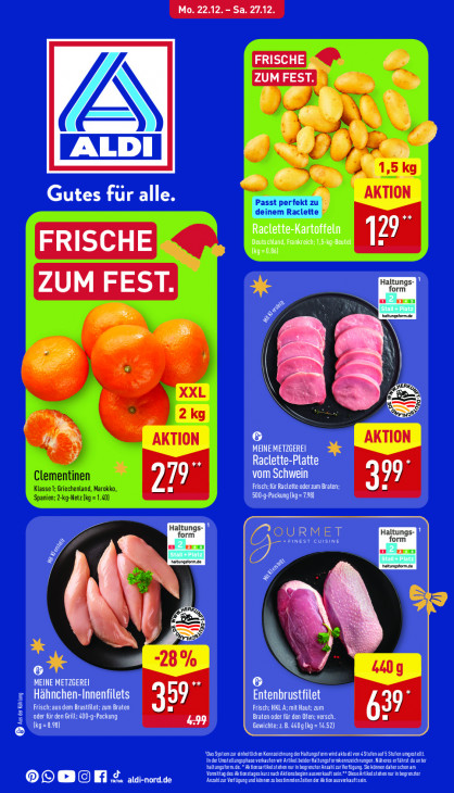 Aldi Nord Prospekt 27.12.2025