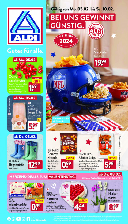 Aldi Nord Prospekt 08.02.2024