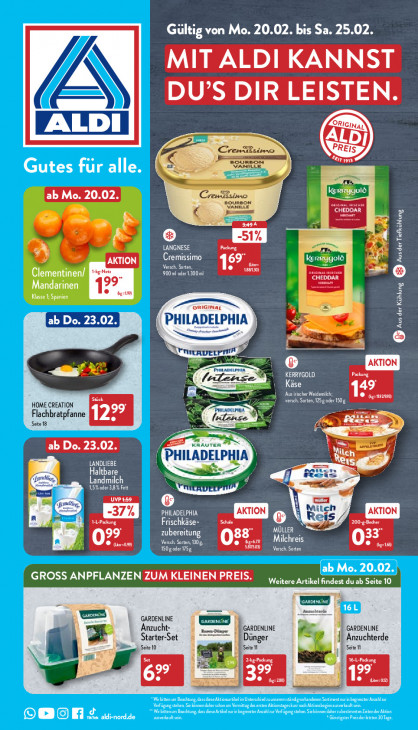 Aldi Nord Prospekt 23.02.2023