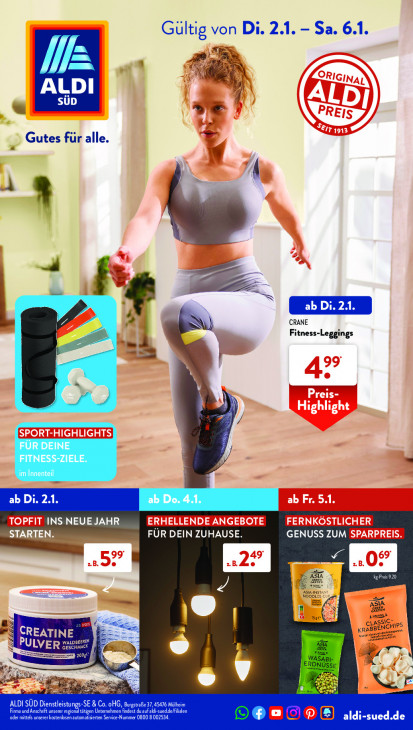 Aldi Süd Prospekt 04.01.2024