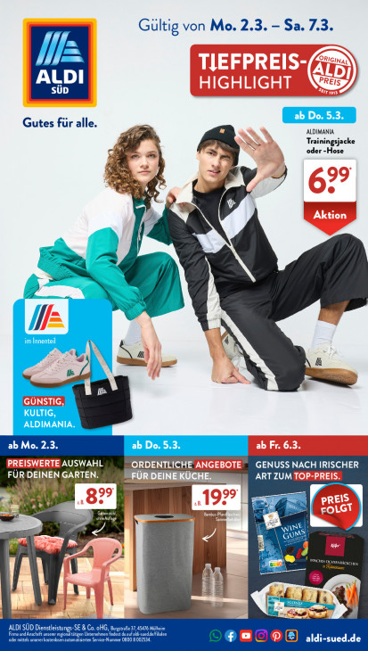Aldi Süd Prospekt 07.03.2026