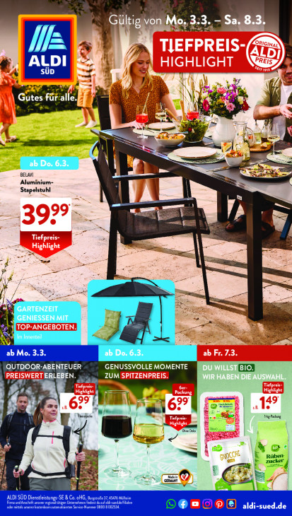 Aldi Süd Prospekt 08.03.2025