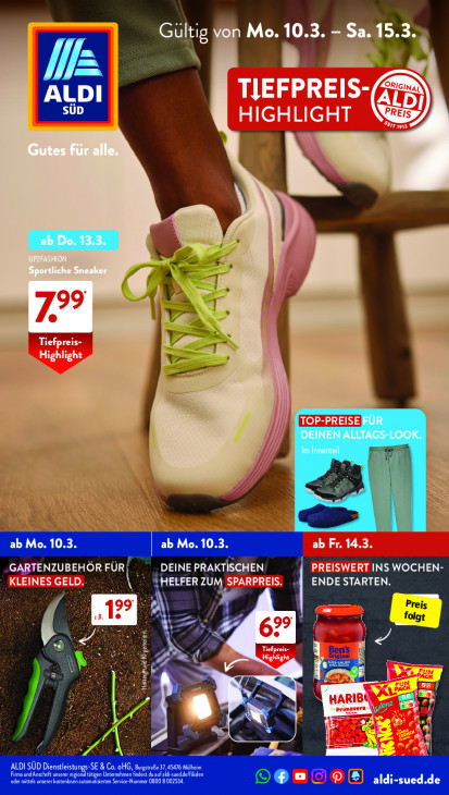 Aldi Süd Prospekt 15.03.2025