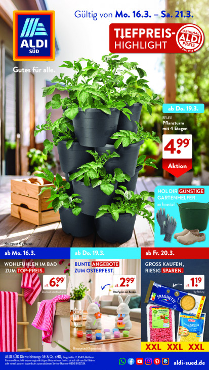 Aldi Süd Prospekt 21.03.2026