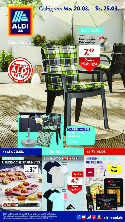 Aldi Süd Prospekt 25.03.2023