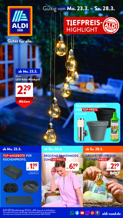 Aldi Süd Prospekt 28.03.2026