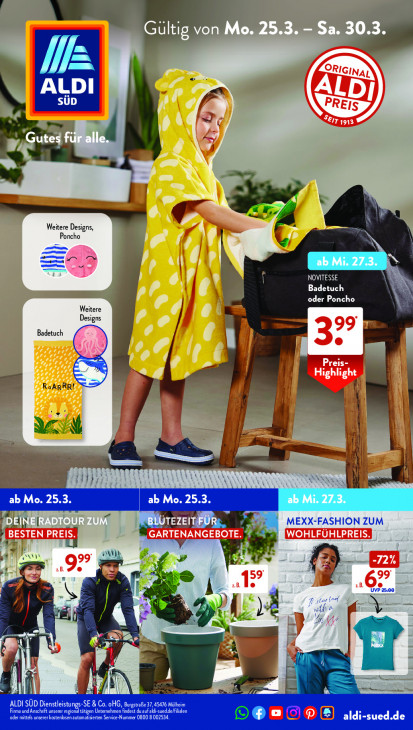 Aldi Süd Prospekt 27.03.2024