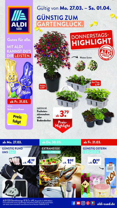 Aldi Süd Prospekt 01.04.2023