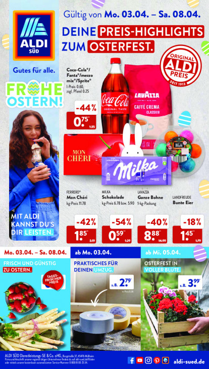 Aldi Süd Prospekt 05.04.2023