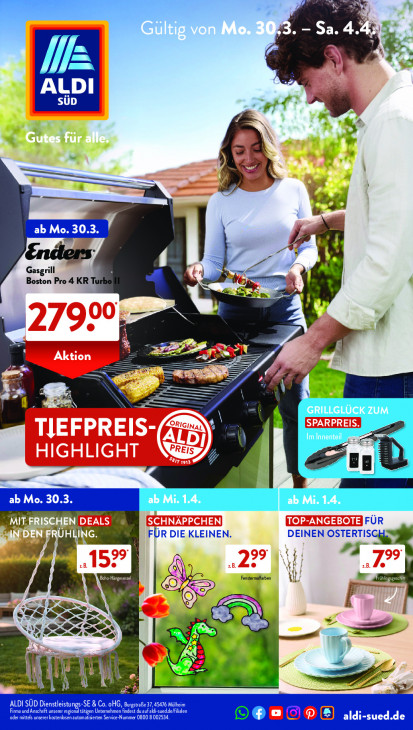 Aldi Süd Prospekt 01.04.2026