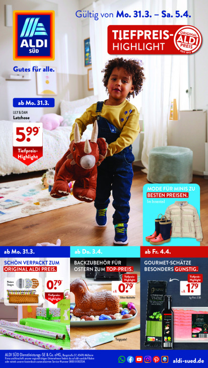 Aldi Süd Prospekt 05.04.2025
