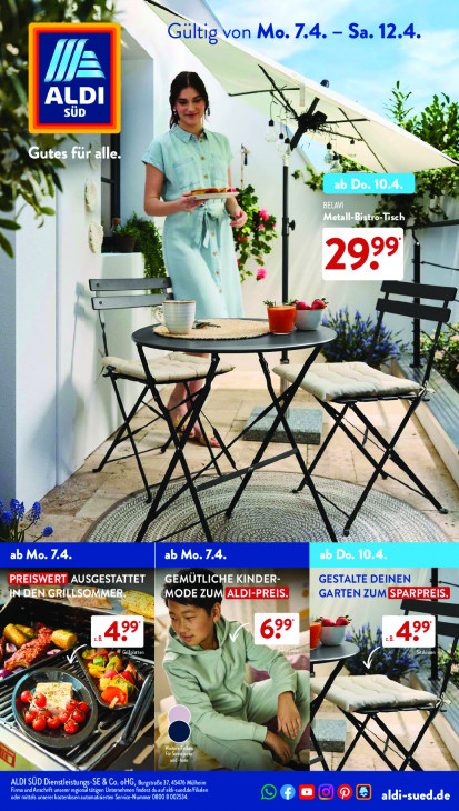 Aldi Süd Prospekt 12.04.2025