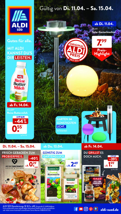 Aldi Süd Prospekt 15.04.2023