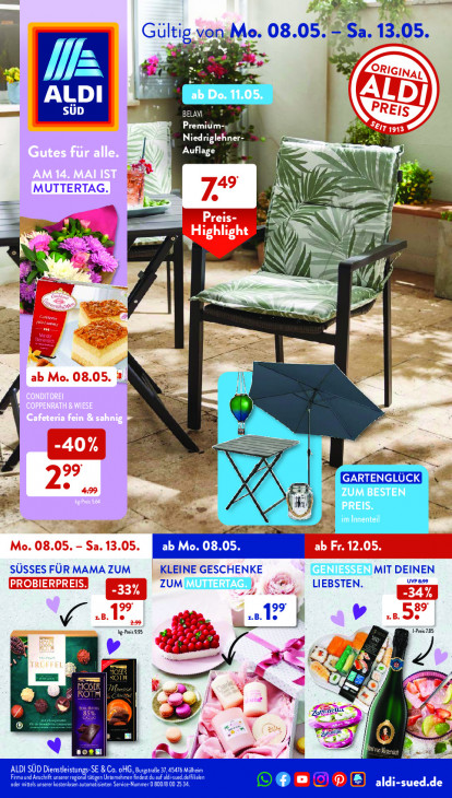 Aldi Süd Prospekt 13.05.2023