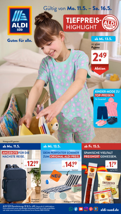 Aldi Süd Prospekt 16.05.2026
