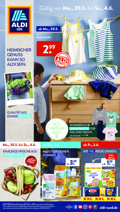 Aldi Süd Prospekt 04.06.2022