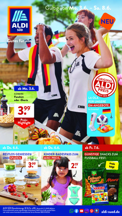 Aldi Süd Prospekt 08.06.2024
