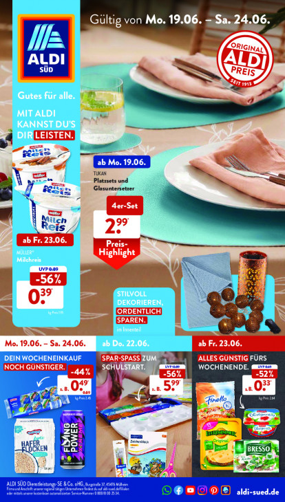 Aldi Süd Prospekt 24.06.2023