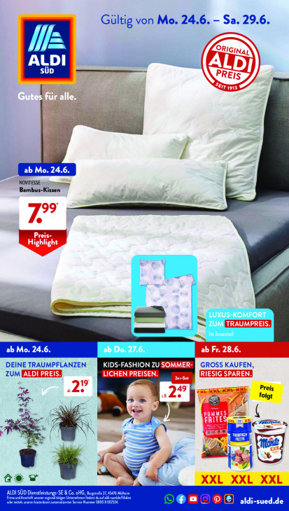 Aldi Süd Prospekt 29.06.2024
