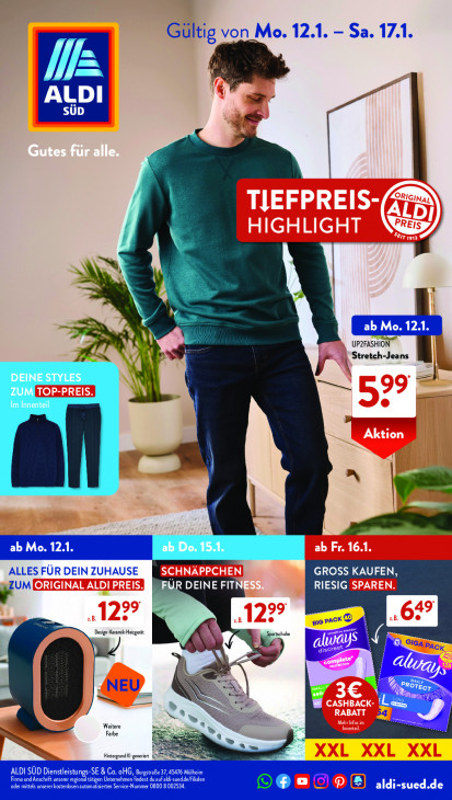 Aldi Süd Prospekt 16.01.2026