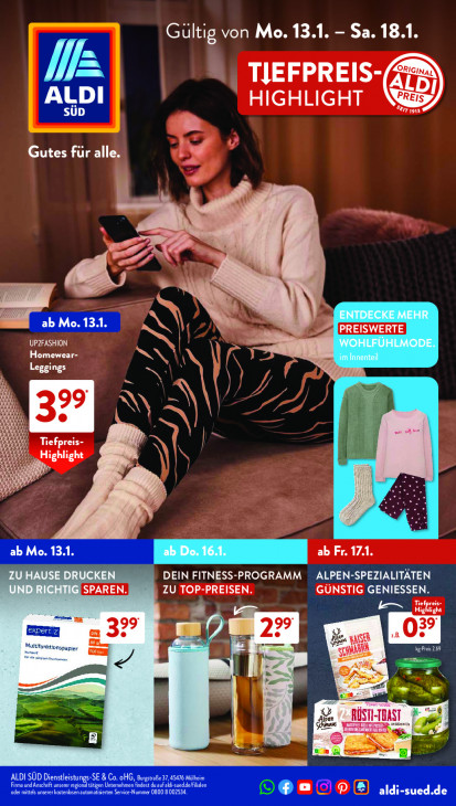Aldi Süd Prospekt 18.01.2025
