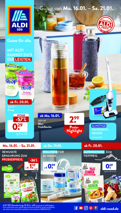 Aldi Süd Prospekt 21.01.2023