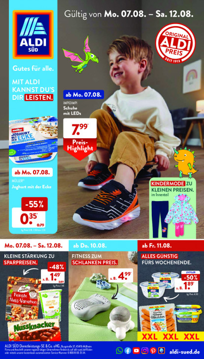 Aldi Süd Prospekt 12.08.2023