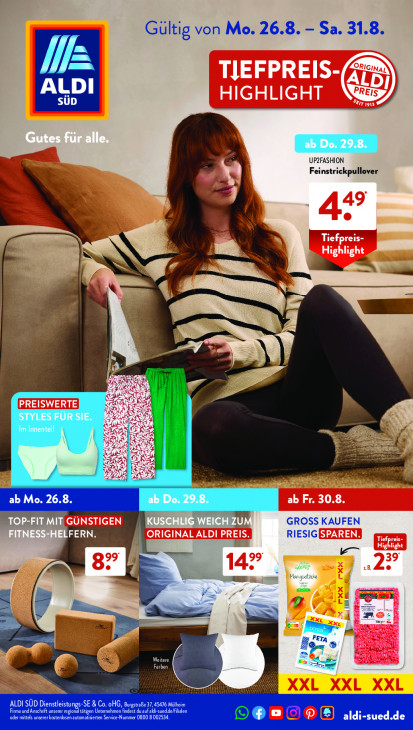 Aldi Süd Prospekt 31.08.2024
