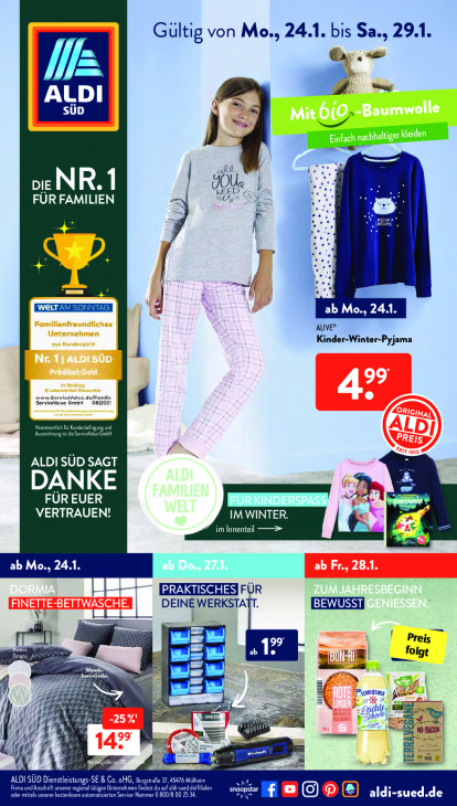 Aldi Süd Prospekt 27.01.2022