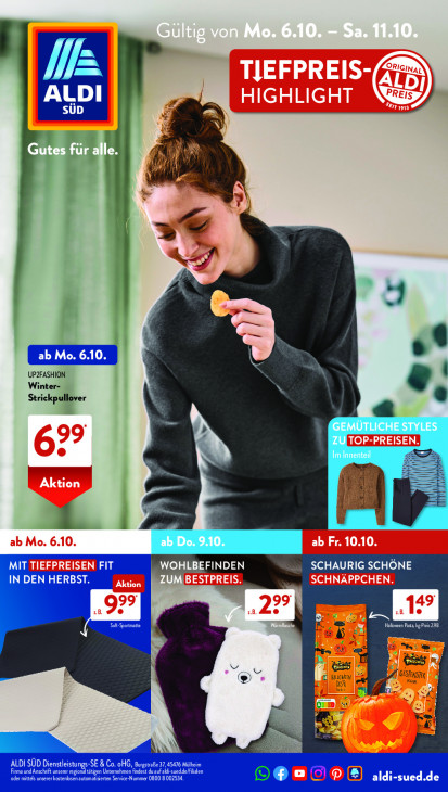 Aldi Süd Prospekt 11.10.2025