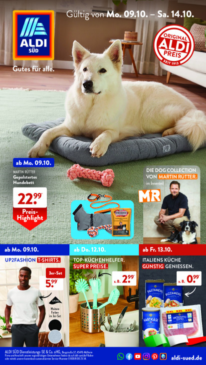 Aldi Süd Prospekt 14.10.2023