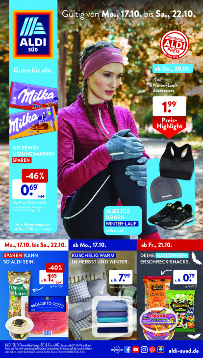 Aldi Süd Prospekt 21.10.2022