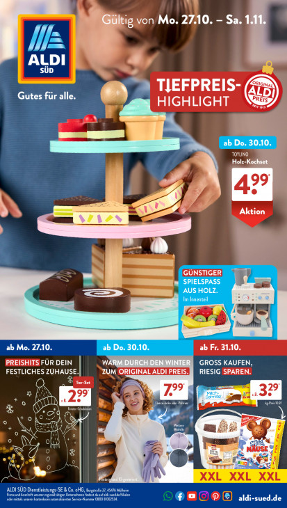 Aldi Süd Prospekt 30.10.2025