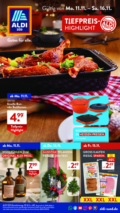 Aldi Süd Prospekt 14.11.2024