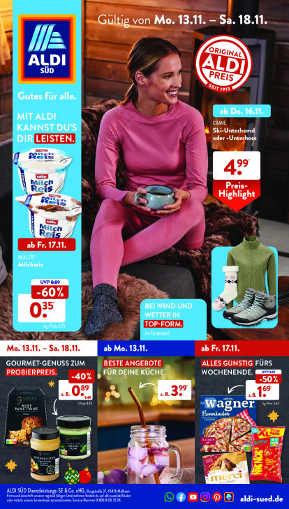 Aldi Süd Prospekt 18.11.2023