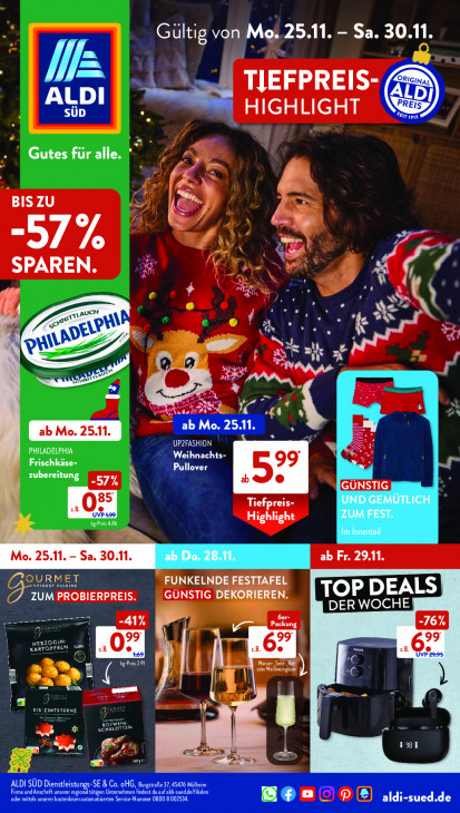 Aldi Süd Prospekt 29.11.2024