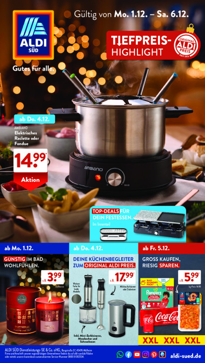 Aldi Süd Prospekt 04.12.2025
