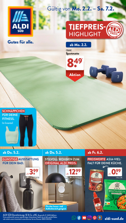 Aldi Süd Prospekt 05.02.2026