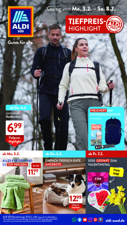 Aldi Süd Prospekt 06.02.2025
