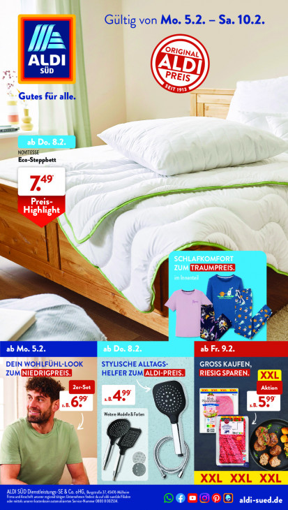 Aldi Süd Prospekt 10.02.2024