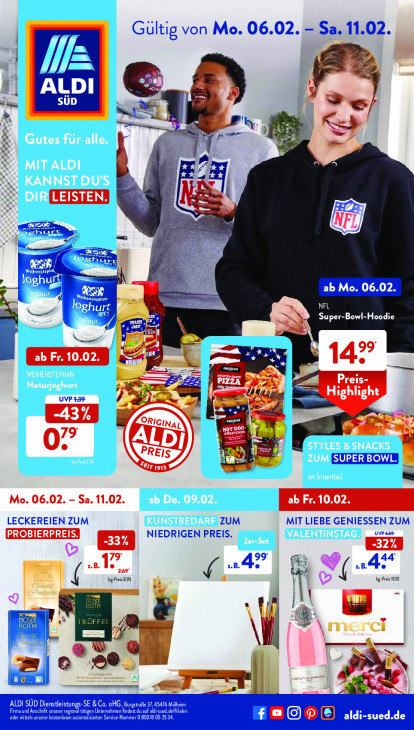 Aldi Süd Prospekt 11.02.2023
