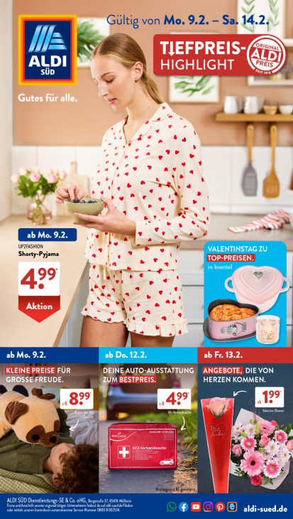 Aldi Süd Prospekt 13.02.2026